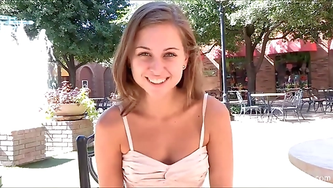 Sexy brunette hair with perfect ass