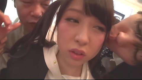 Hot asian milf enjoys sex on the beach