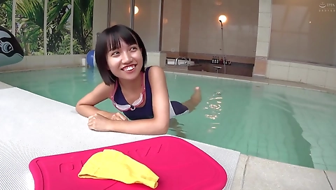 Pov blowjob and asian girl getting fucked