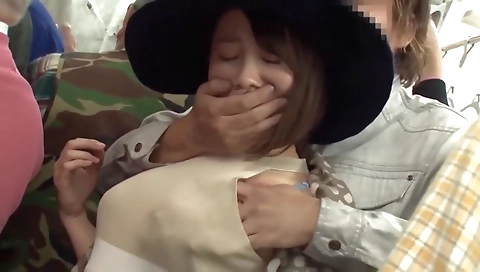 Two horny sluts with a huge ass fucking