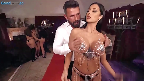 Sexy younger chick with big black cock