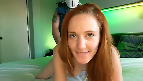 Hot anal fucking with a sexy gain