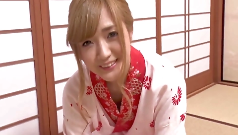 Hot japanese model is fucked in public