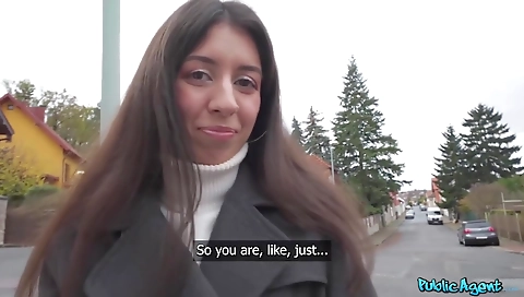 Hot milf with huge tits gets fucked in her mouth