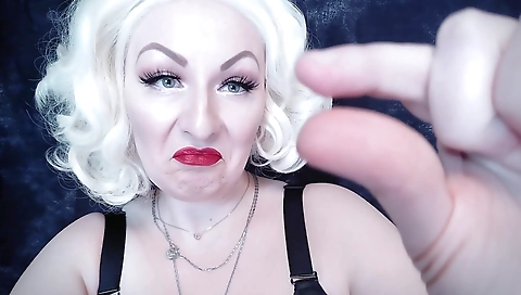 Sexy young blonde with her sexy body