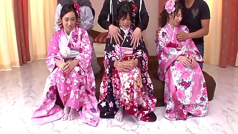 Hot writria and sexy asian milf in a strip- unprotected luberc