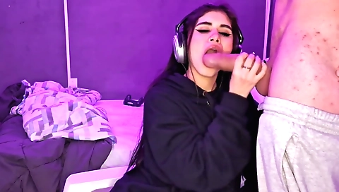 Sexy chick with huge tits fucked in a sexy position