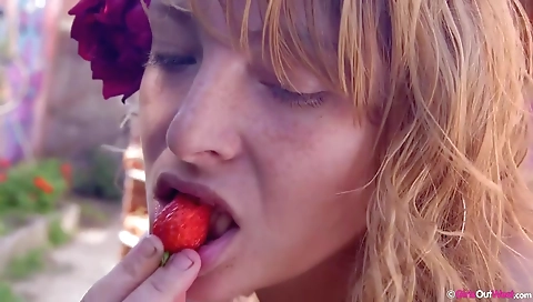 Sexy young blonde pleasure soon selena